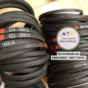 Dây curoa BANDO SPA1650LW