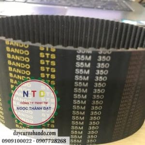 Dây curoa BANDO STS S5M350