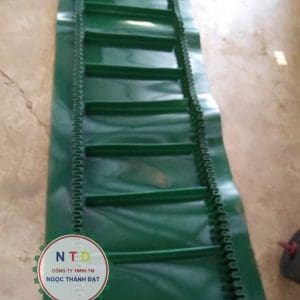 Băng tải PVC xanh DÁN BÈO T50
