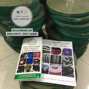 Dây đai XANH VÀNG 4MMX40X20800