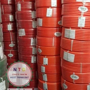 Dây PU TRÒN MÀU CAM