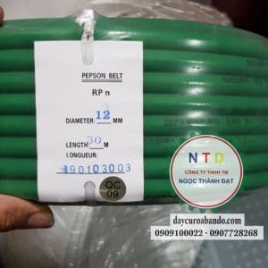 Dây PU TRÒN 12mm Xanh