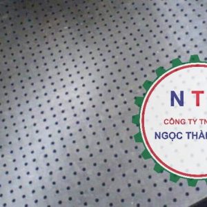 Băng tải PVC2 TRẮNG đục lỗ