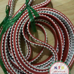 Dây curoa L-pu dán cao su đỏ