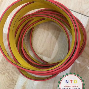 Dây đai dán cao su đỏ 6mm