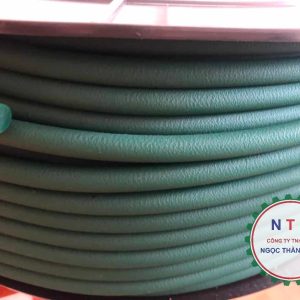 Dây PU tròn 6mm màu xanh